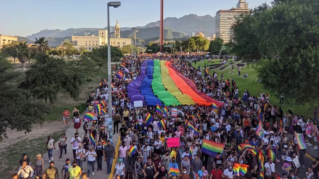 El Marcha por la Diversidad en Monterrey de 2024