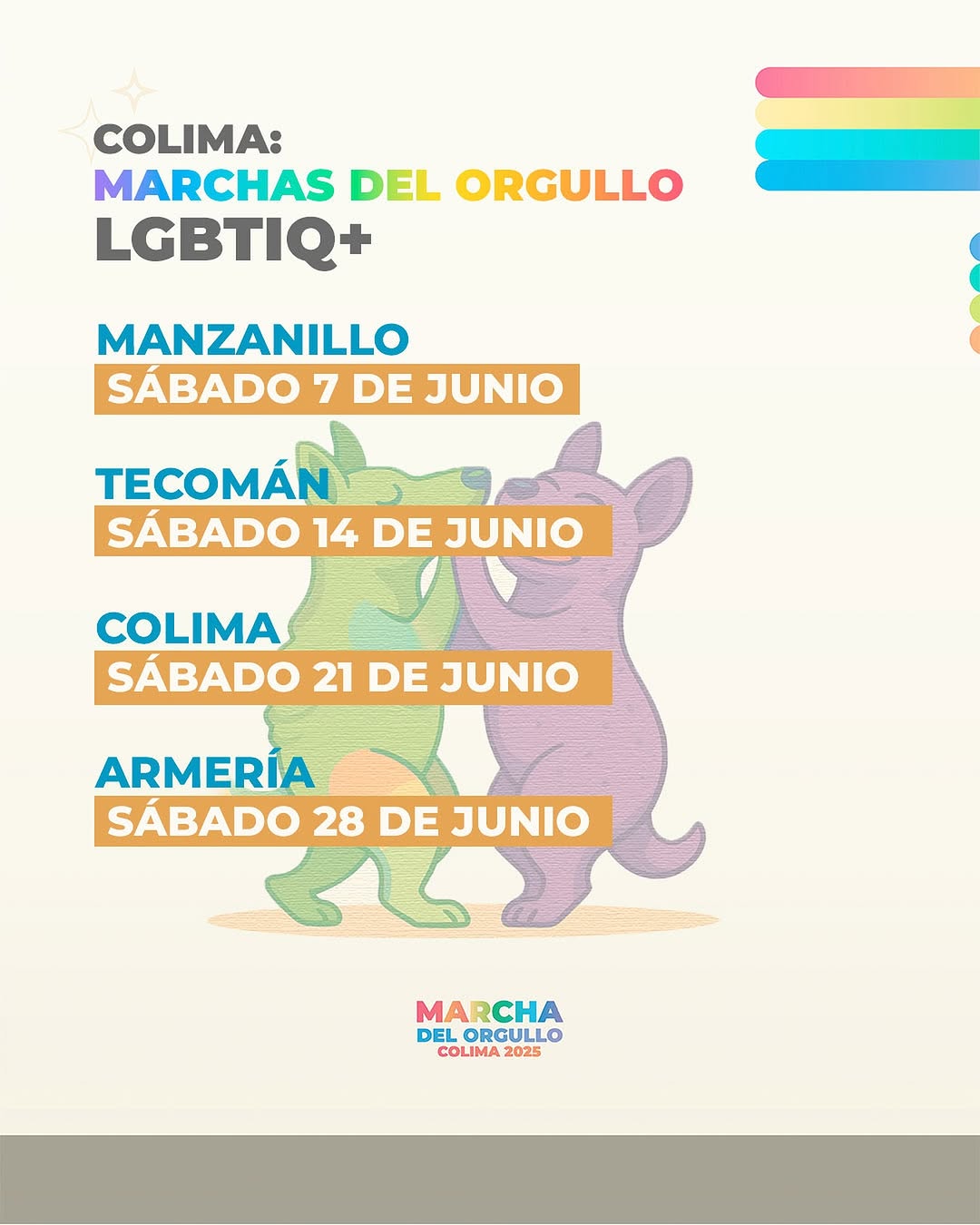 Marcha Orgullo LGBTTTIQ TecománImagen 1 de 2